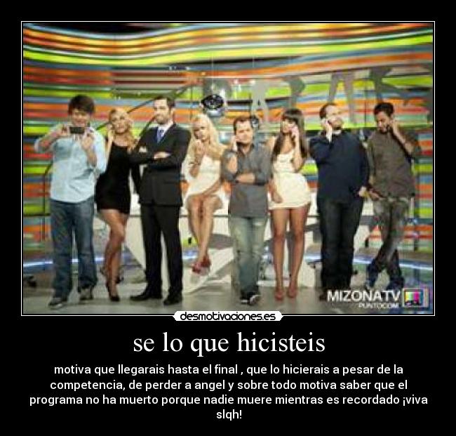 se lo que hicisteis - 