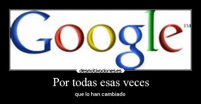 Por todas esas veces - 