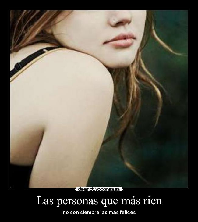 Las personas que más rien - 