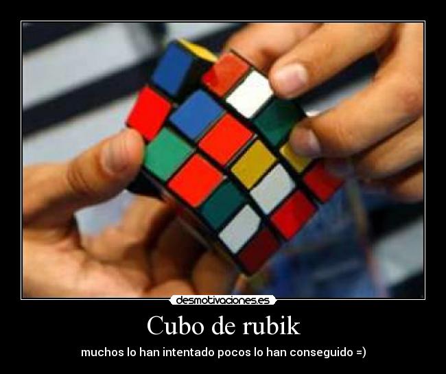 Cubo de rubik - 