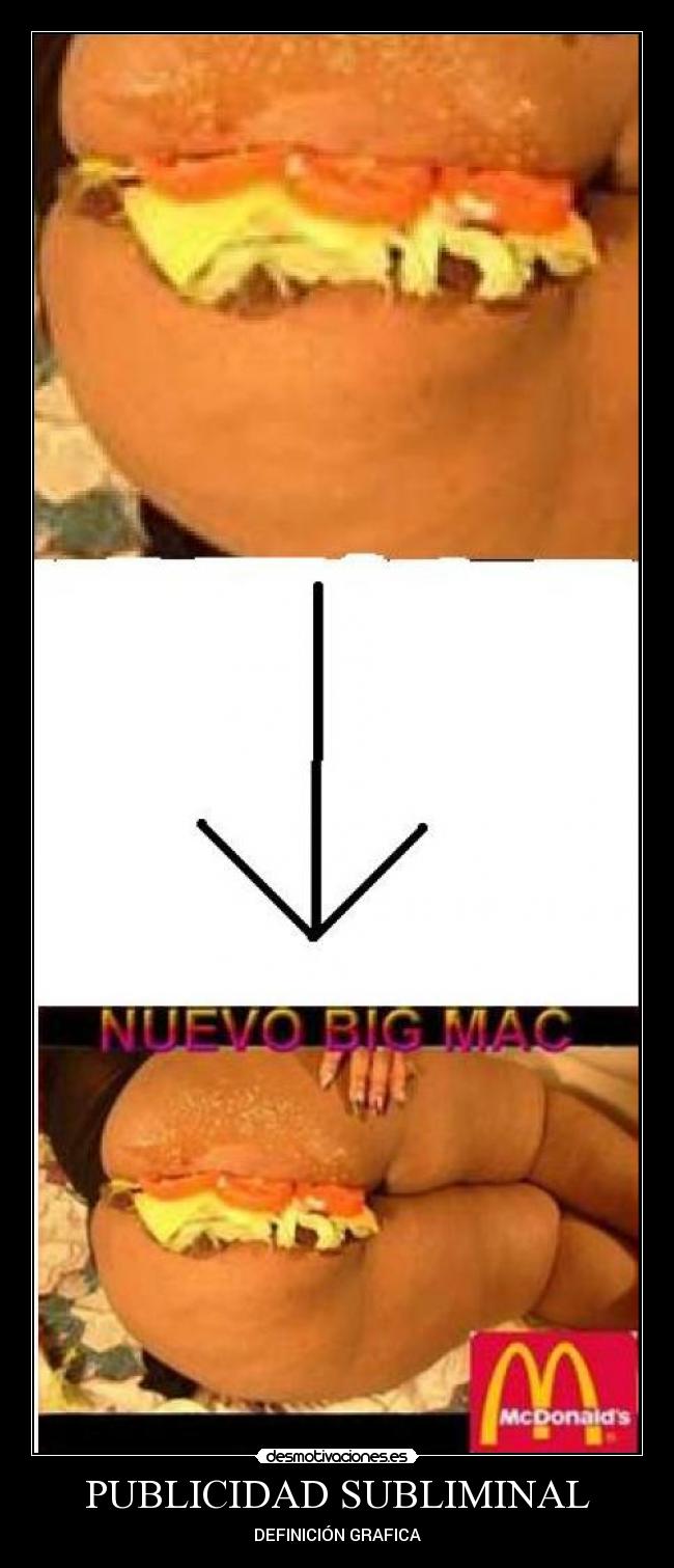 PUBLICIDAD SUBLIMINAL - DEFINICIÓN GRAFICA