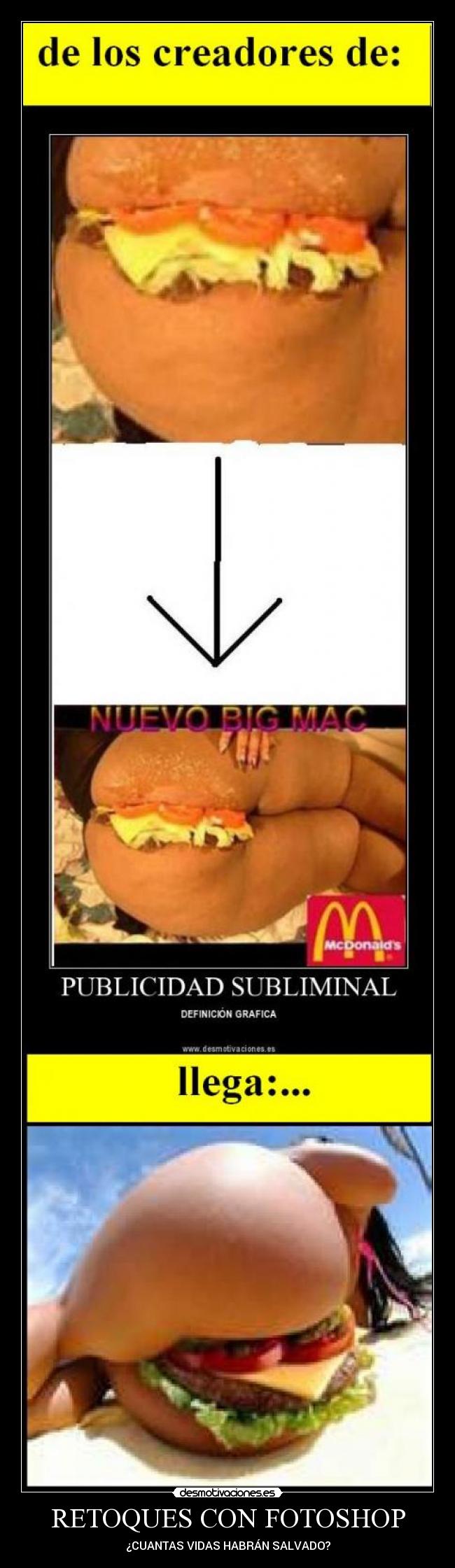 RETOQUES CON FOTOSHOP - ¿CUANTAS VIDAS HABRÁN SALVADO?