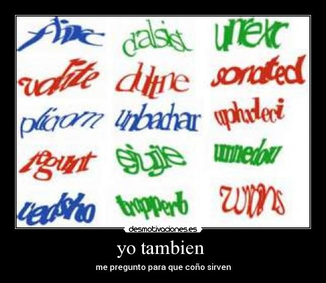 yo tambien  - 