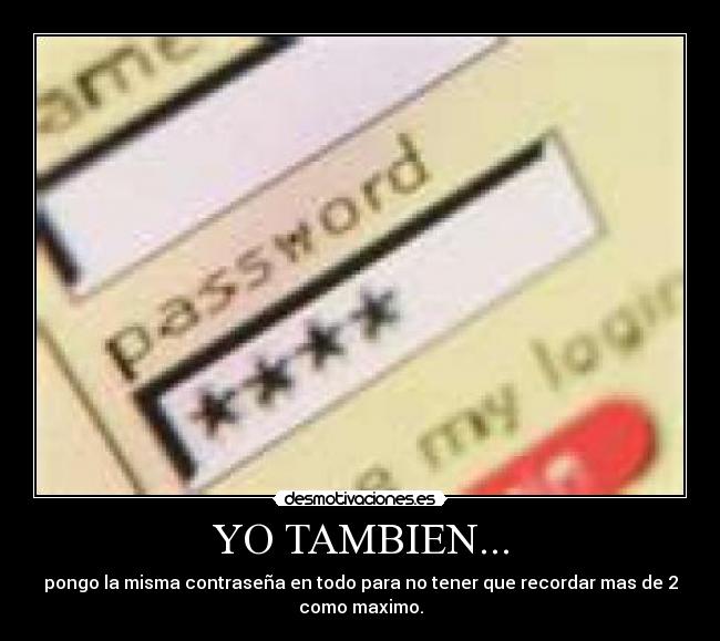 YO TAMBIEN... - 