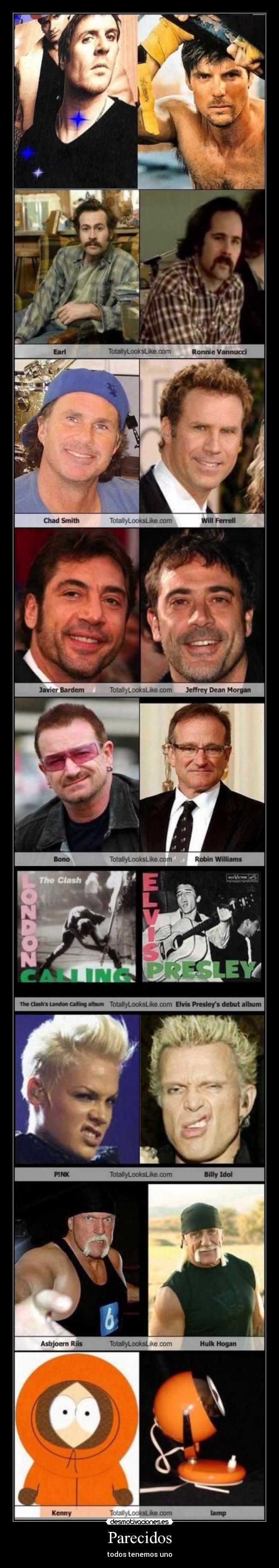 Parecidos - todos tenemos uno