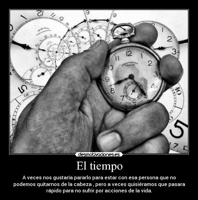 El tiempo -