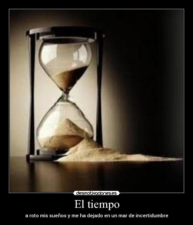 El tiempo -