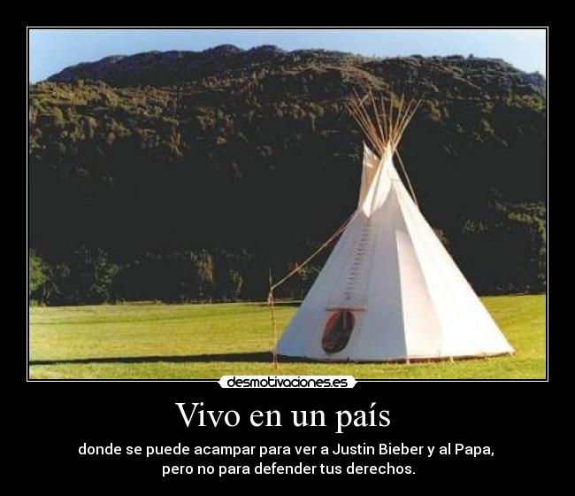 Vivo en un país -