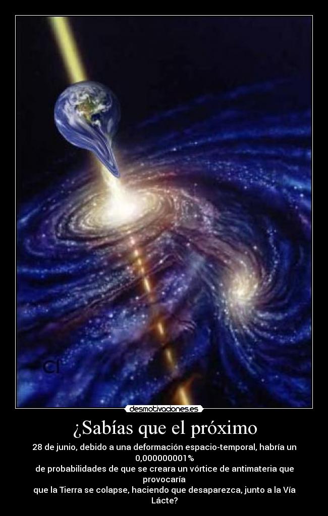 ¿Sabías que el próximo -