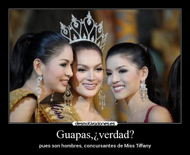 Guapas,¿verdad? - 