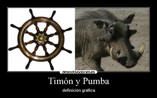 Timón y Pumba -