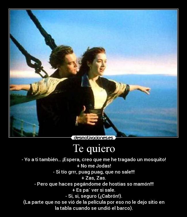 Te quiero -