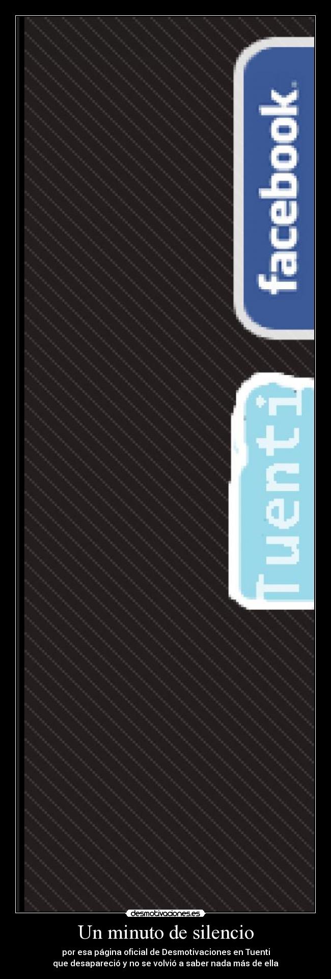 Un minuto de silencio -