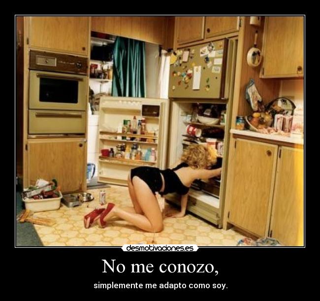 No me conozo, - 