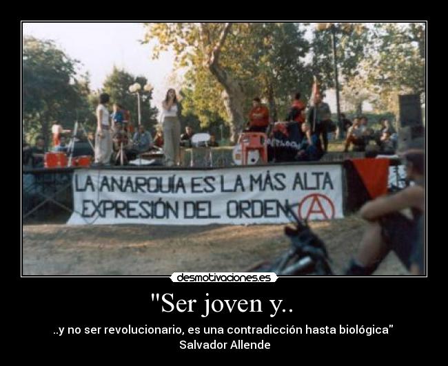 Ser joven y.. -