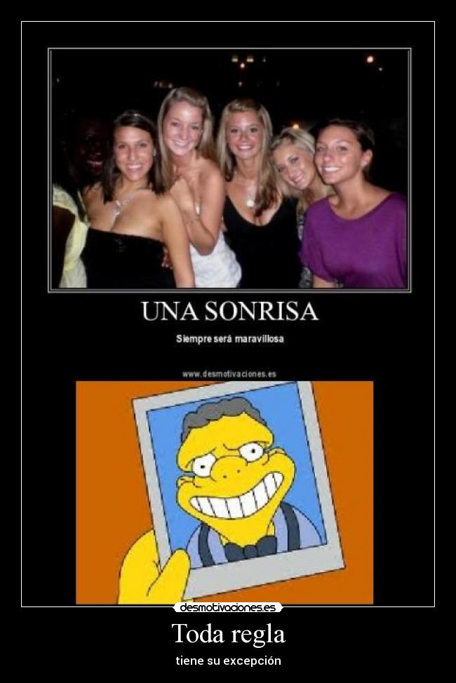 Toda regla - tiene su excepción