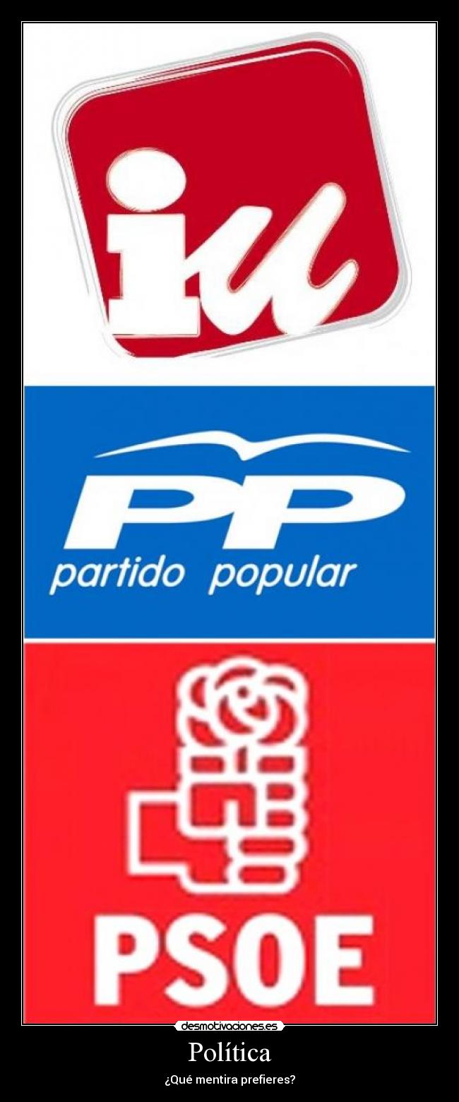 carteles politica nada desmotivaciones