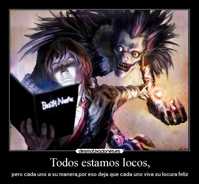 carteles animedeath note desmotivaciones