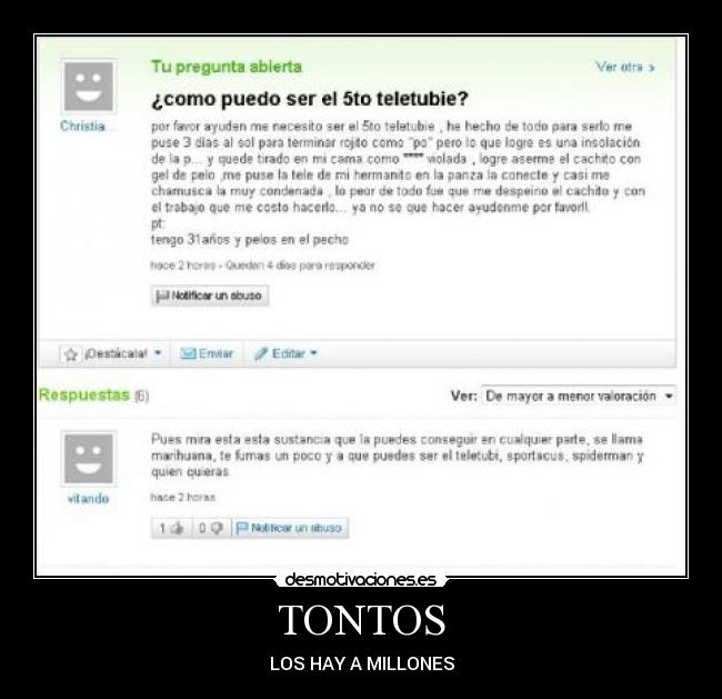 TONTOS -