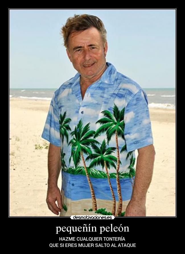 carteles enano peleon desmotivaciones