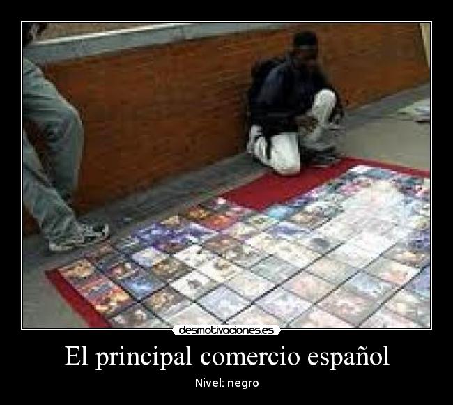 El principal comercio español - Nivel: negro
