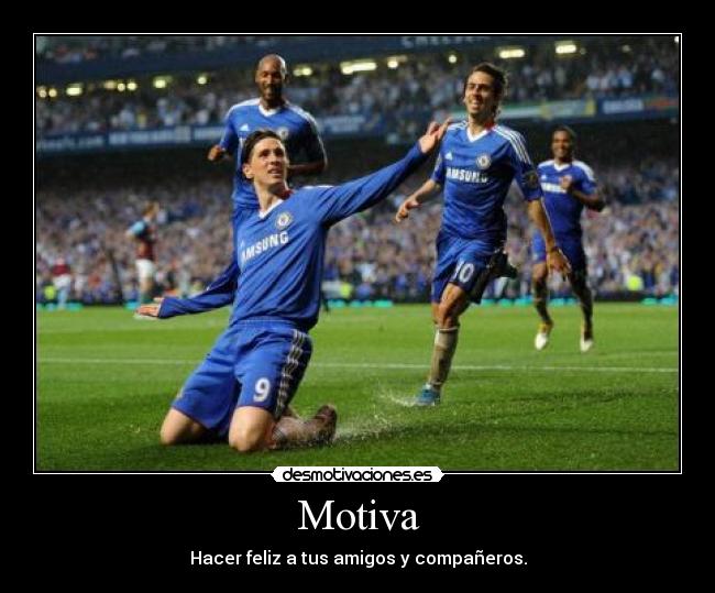 Motiva - Hacer feliz a tus amigos y compañeros.