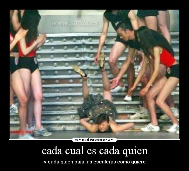 cada cual es cada quien - 