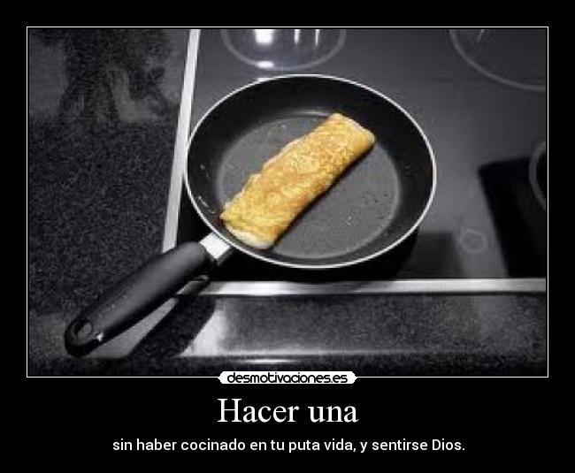 Hacer una - 