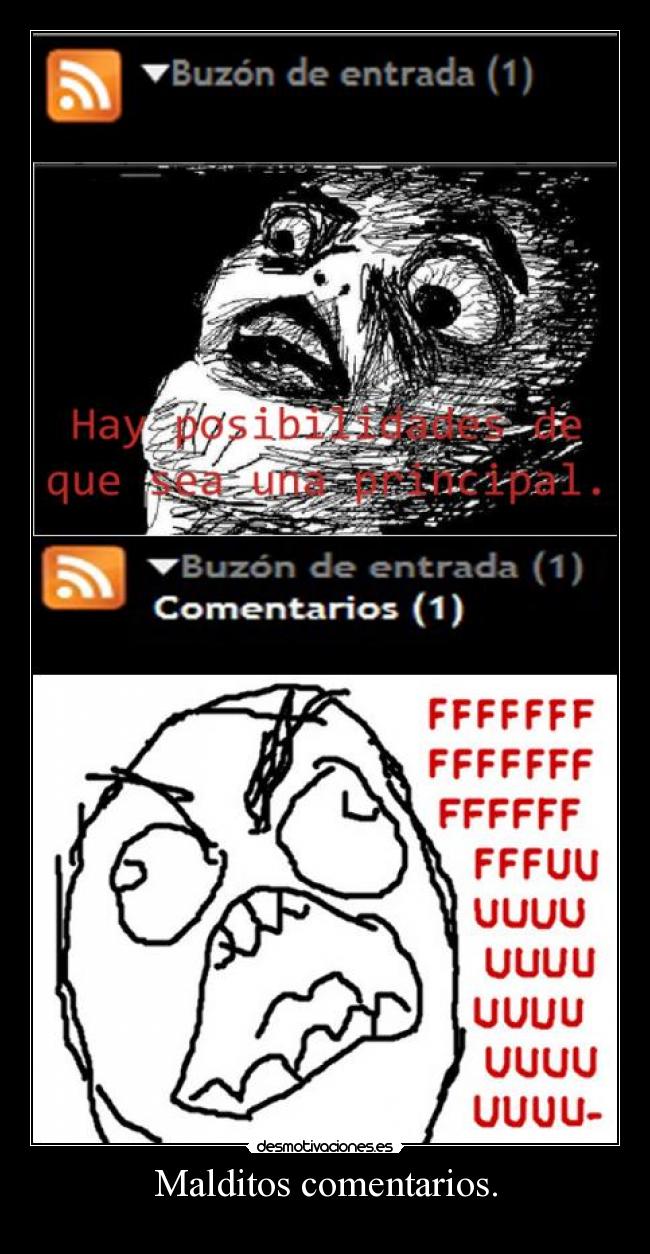 Malditos comentarios. -