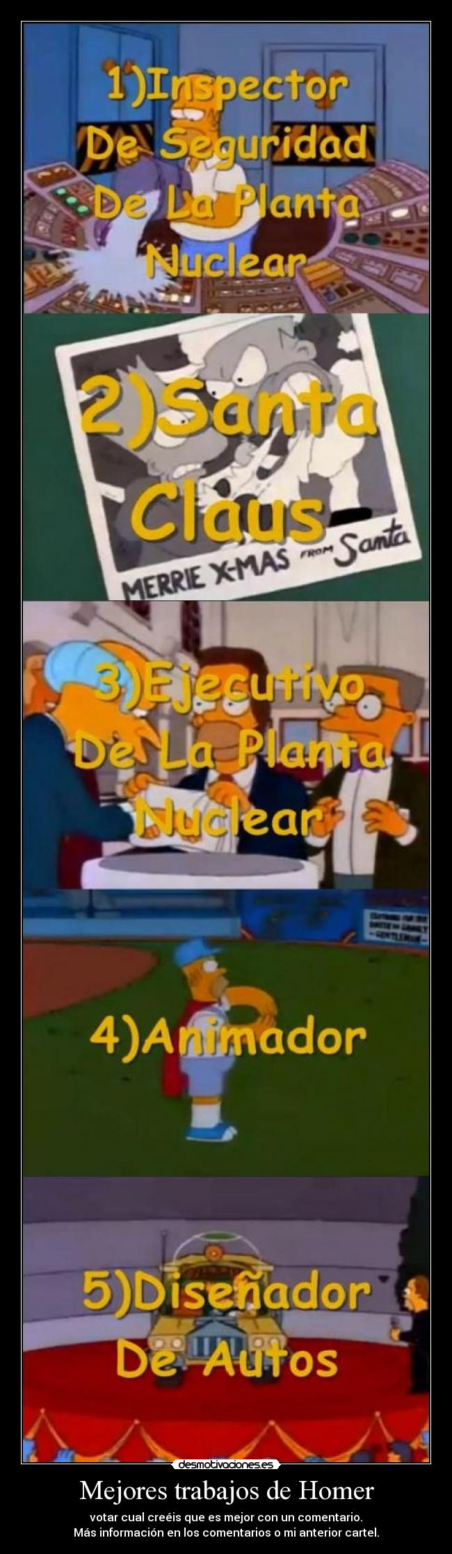 Mejores trabajos de Homer - 