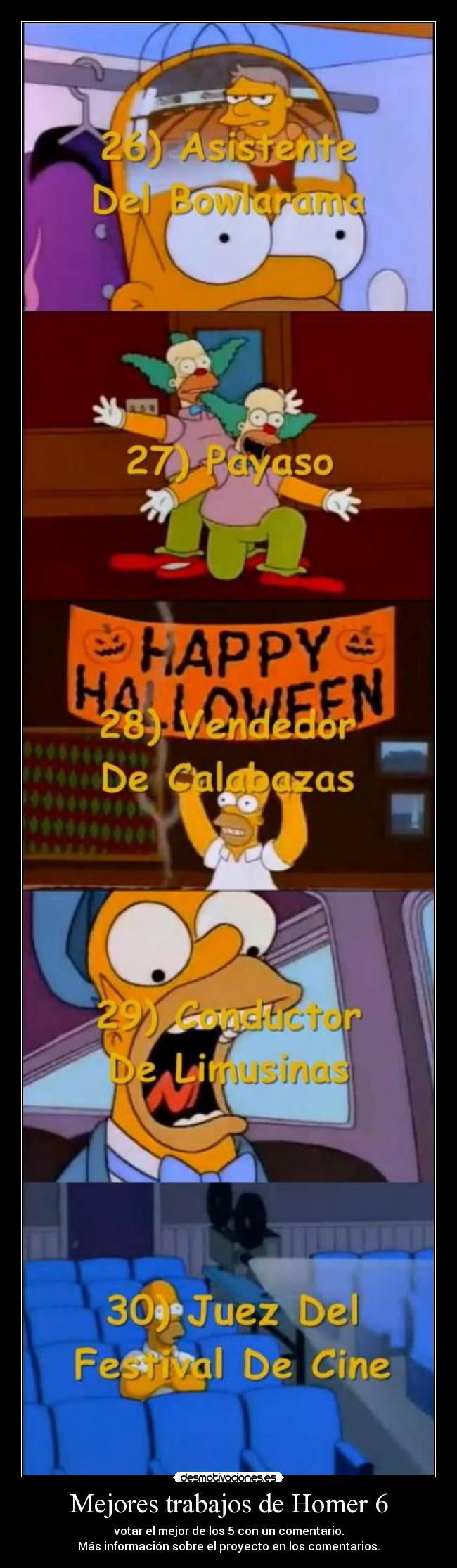 Mejores trabajos de Homer 6 - 