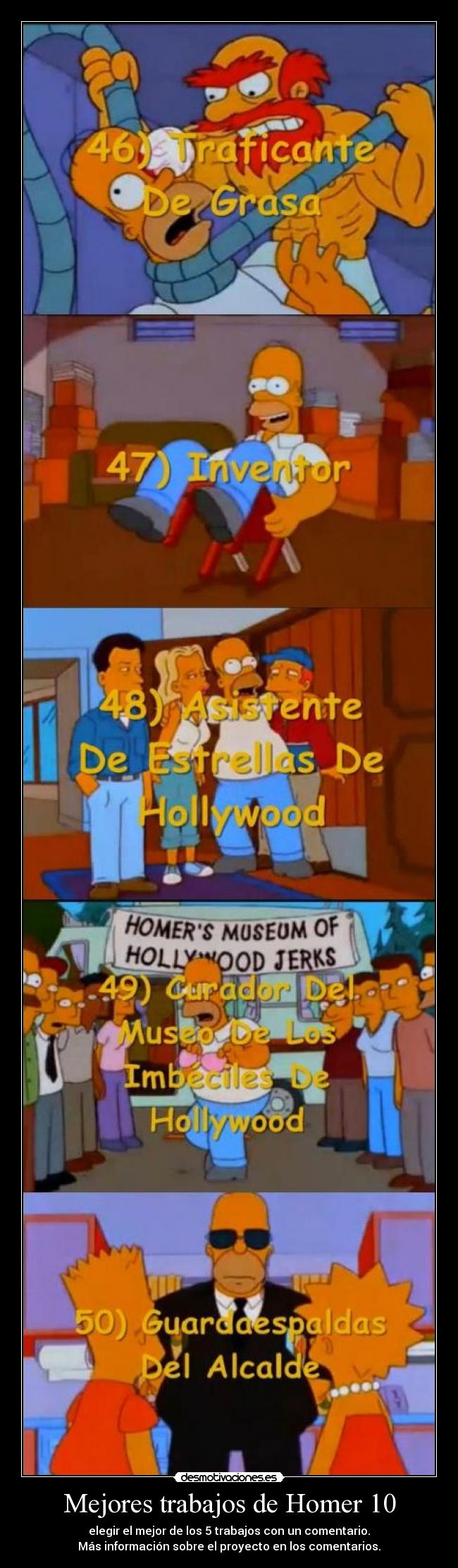 Mejores trabajos de Homer 10 - 