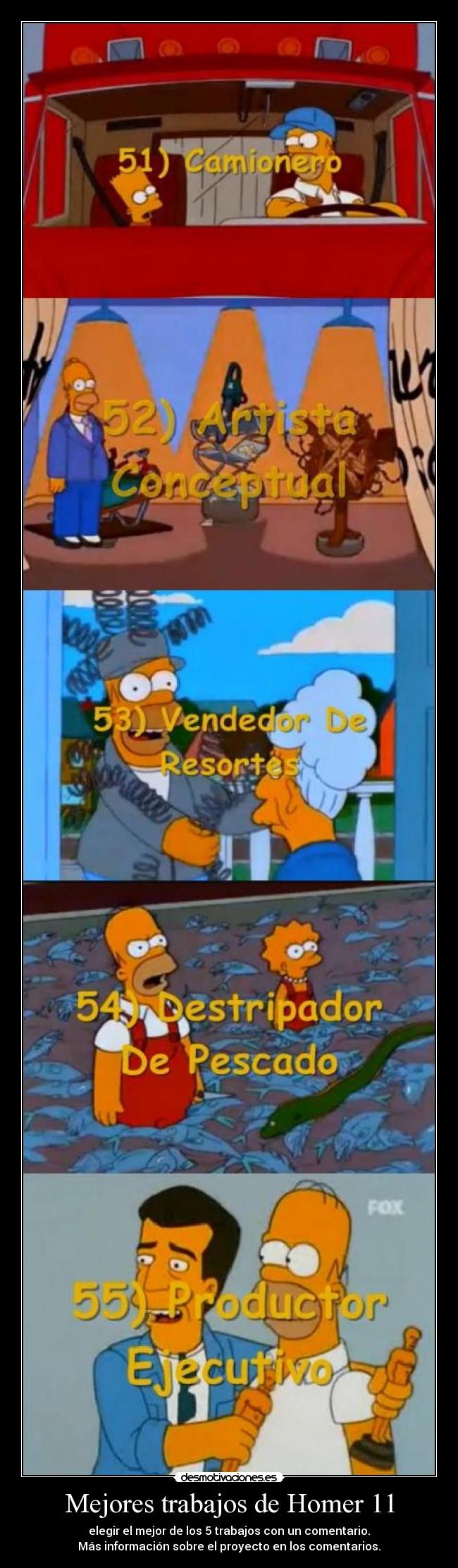 Mejores trabajos de Homer 11 - 