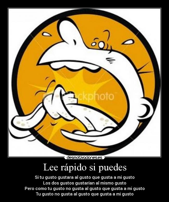 Lee rápido si puedes - 