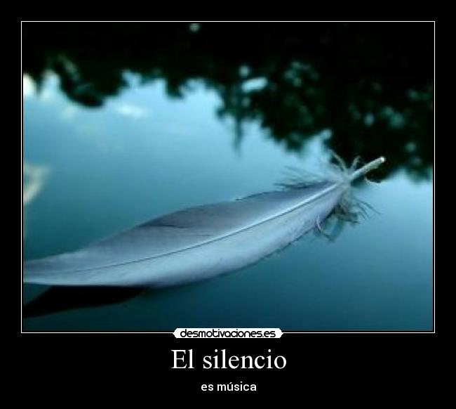 El silencio - es música
