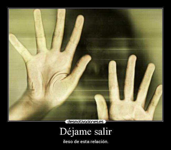 Déjame salir - 