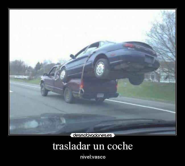 trasladar un coche - nivel:vasco