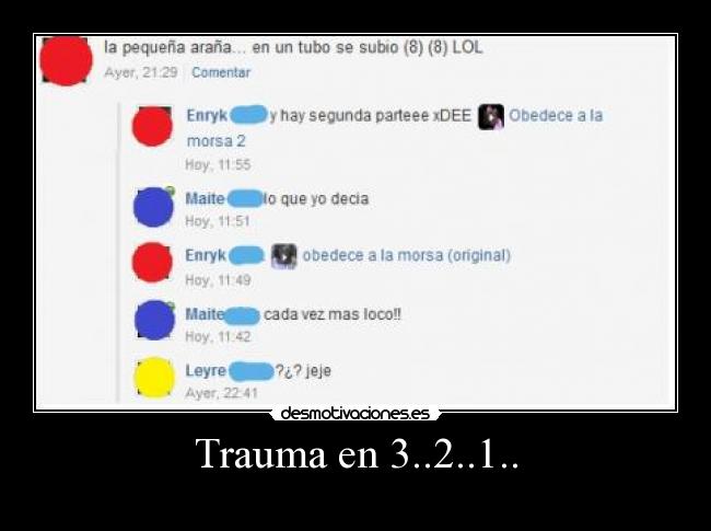 Trauma en 3..2..1.. -
