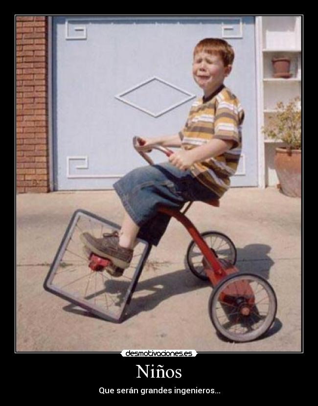 Niños - Que serán grandes ingenieros...