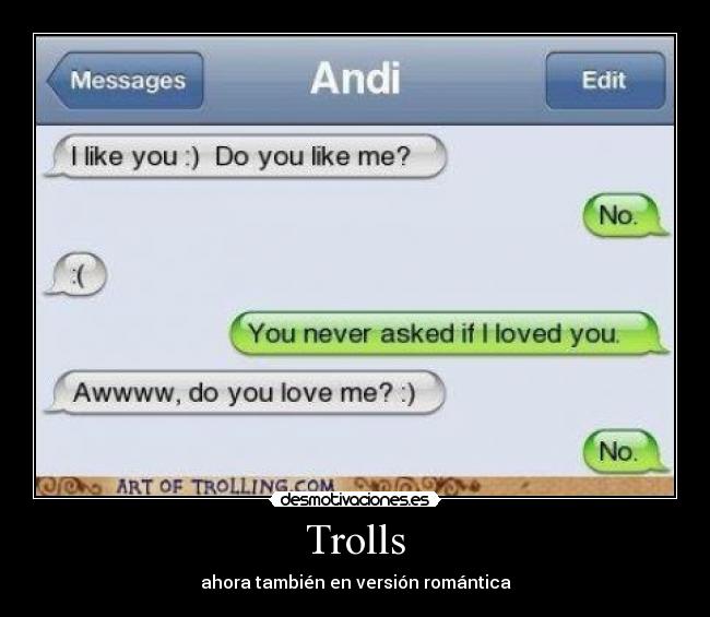 Trolls - ahora también en versión romántica