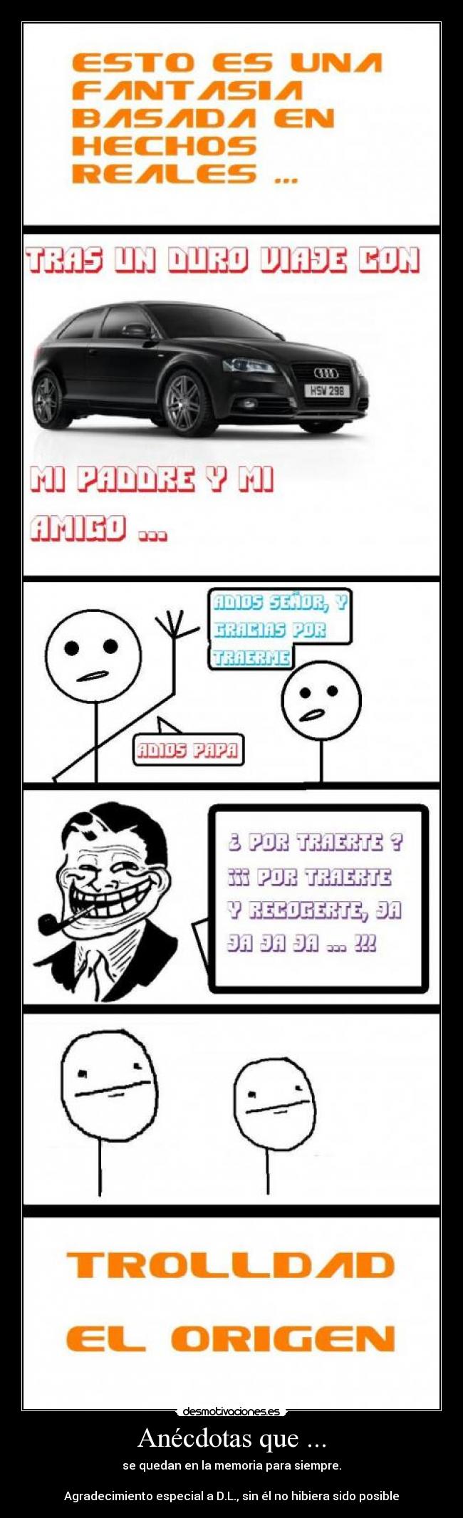 carteles anecdotas desmotivaciones