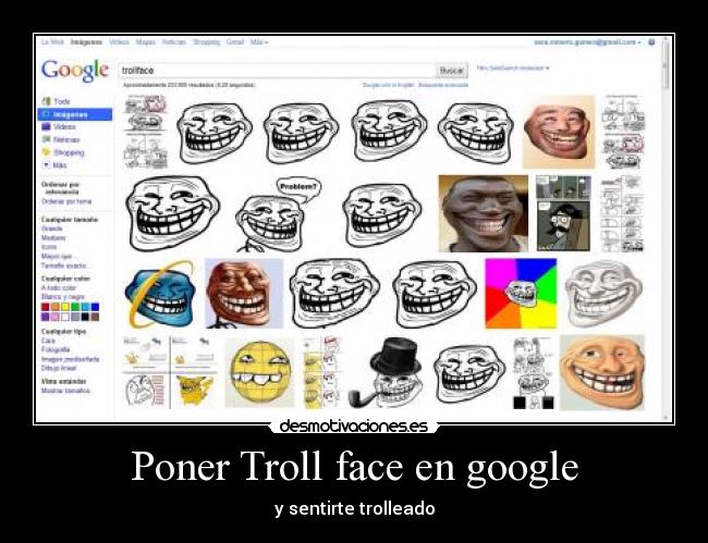 carteles troll face google desmotivaciones