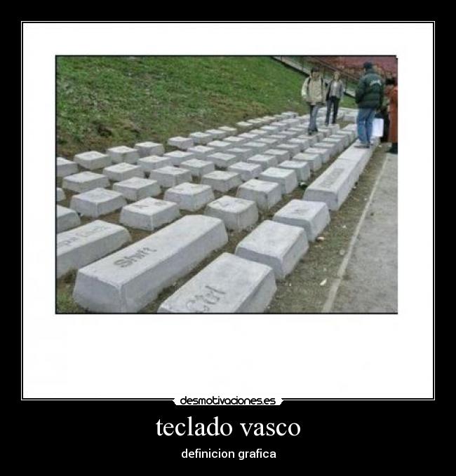 teclado vasco - definicion grafica