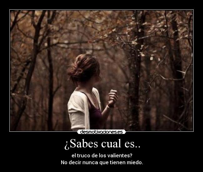 ¿Sabes cual es.. -