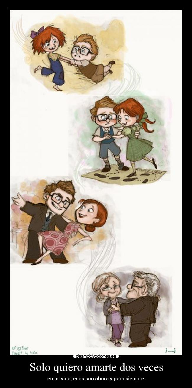 Solo quiero amarte dos veces -