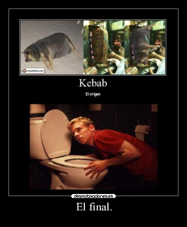 El final. -