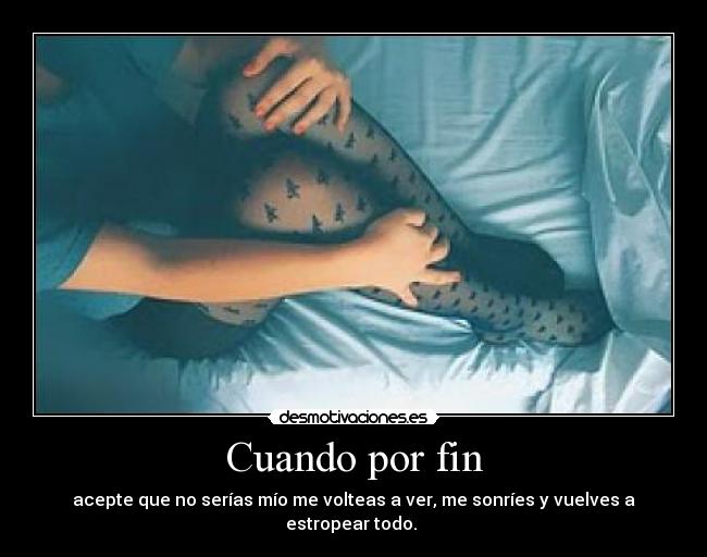 Cuando por fin - 