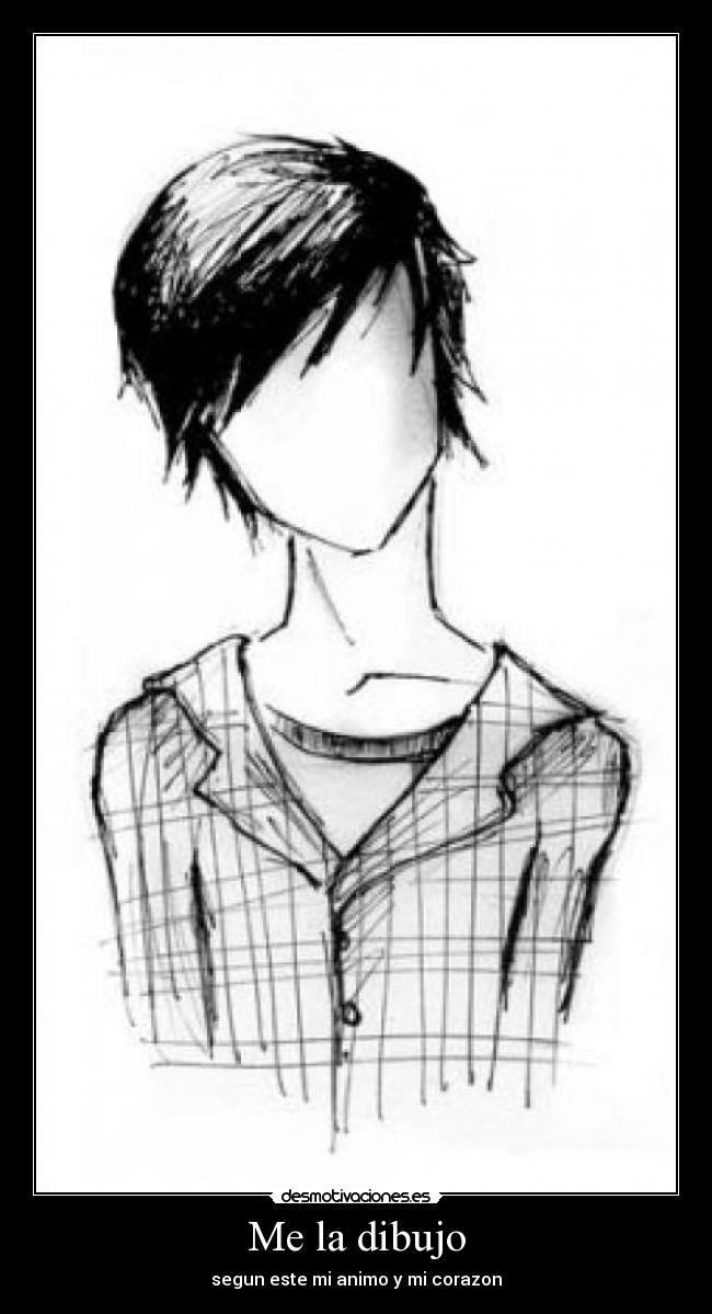 Me la dibujo - segun este mi animo y mi corazon