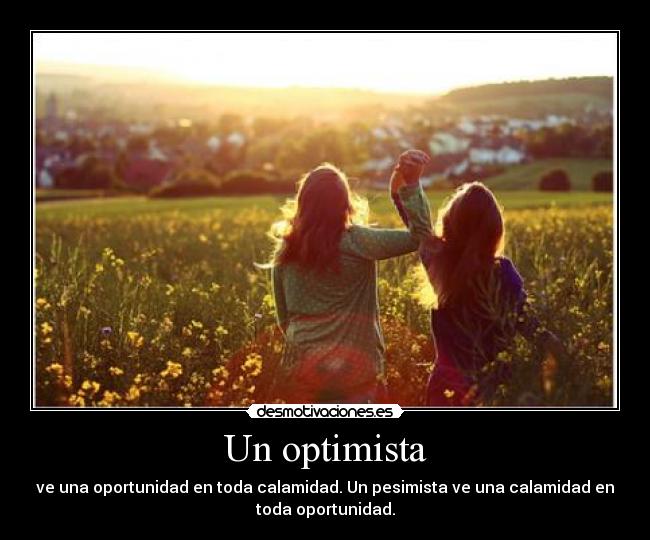 Un optimista - 