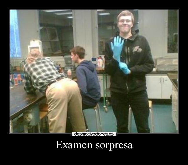 Examen sorpresa - 